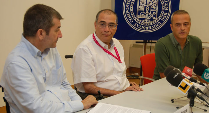 José Antonio Novoa, Juan José Maraña e Javier Agrafoxo